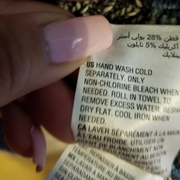 Style & Co Plus Size Chenille Sweater Size 1X - Picture 4 of 6